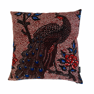 Isolo pude peacock red 50x50 cm - mumutane
